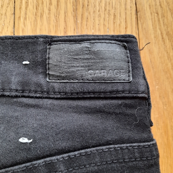 Garage Black Retro High Waist Jeggings - Picture 6 of 9